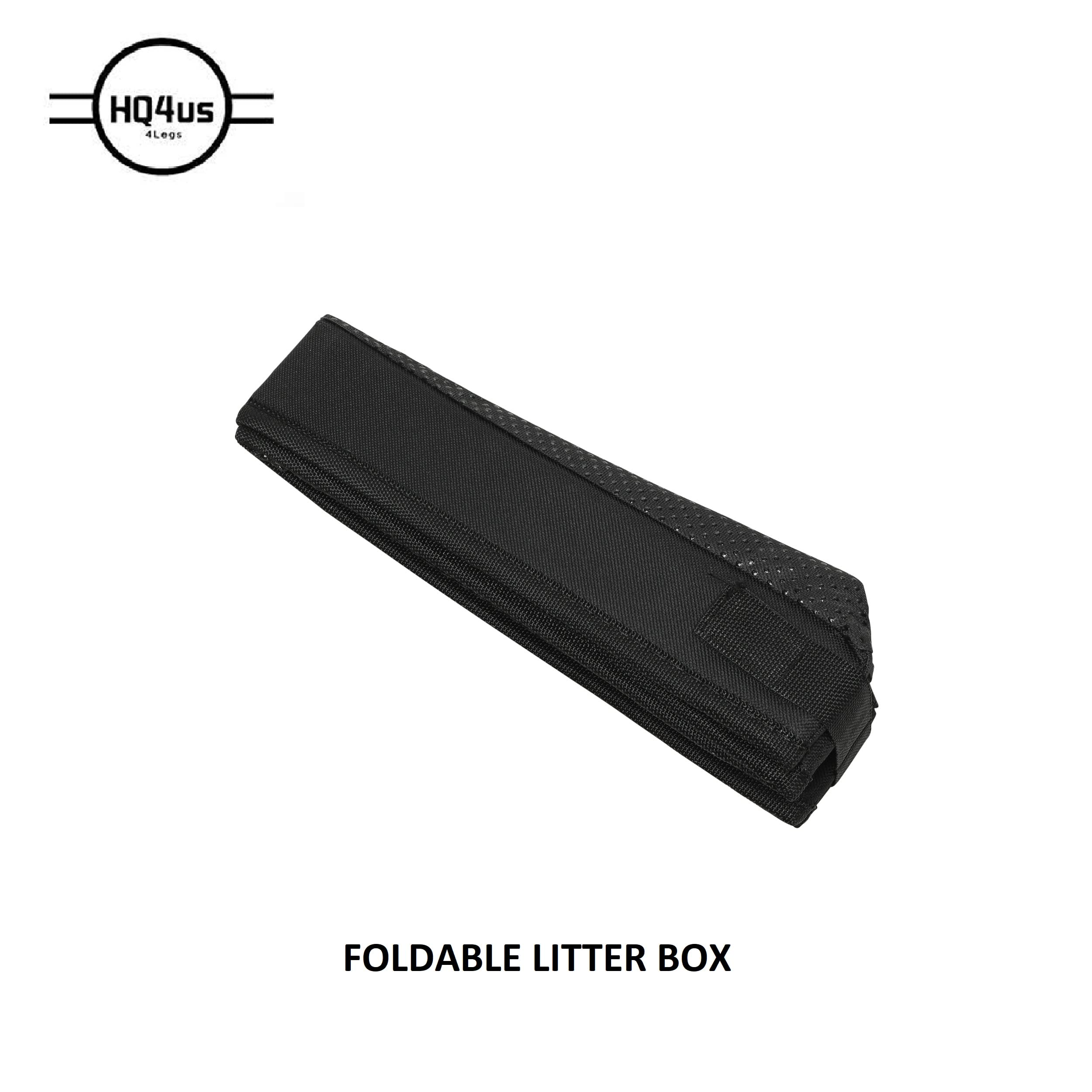 HQ4US Dog Grass Pad with Foldable Dog Litter Box, Small (23?Ç¥?ù15?Ç¥), for Balcony, 2 Artficial Grass Pee Pads for Dogs, Dog Pee Pad Holder, Potty Training?Ǫ