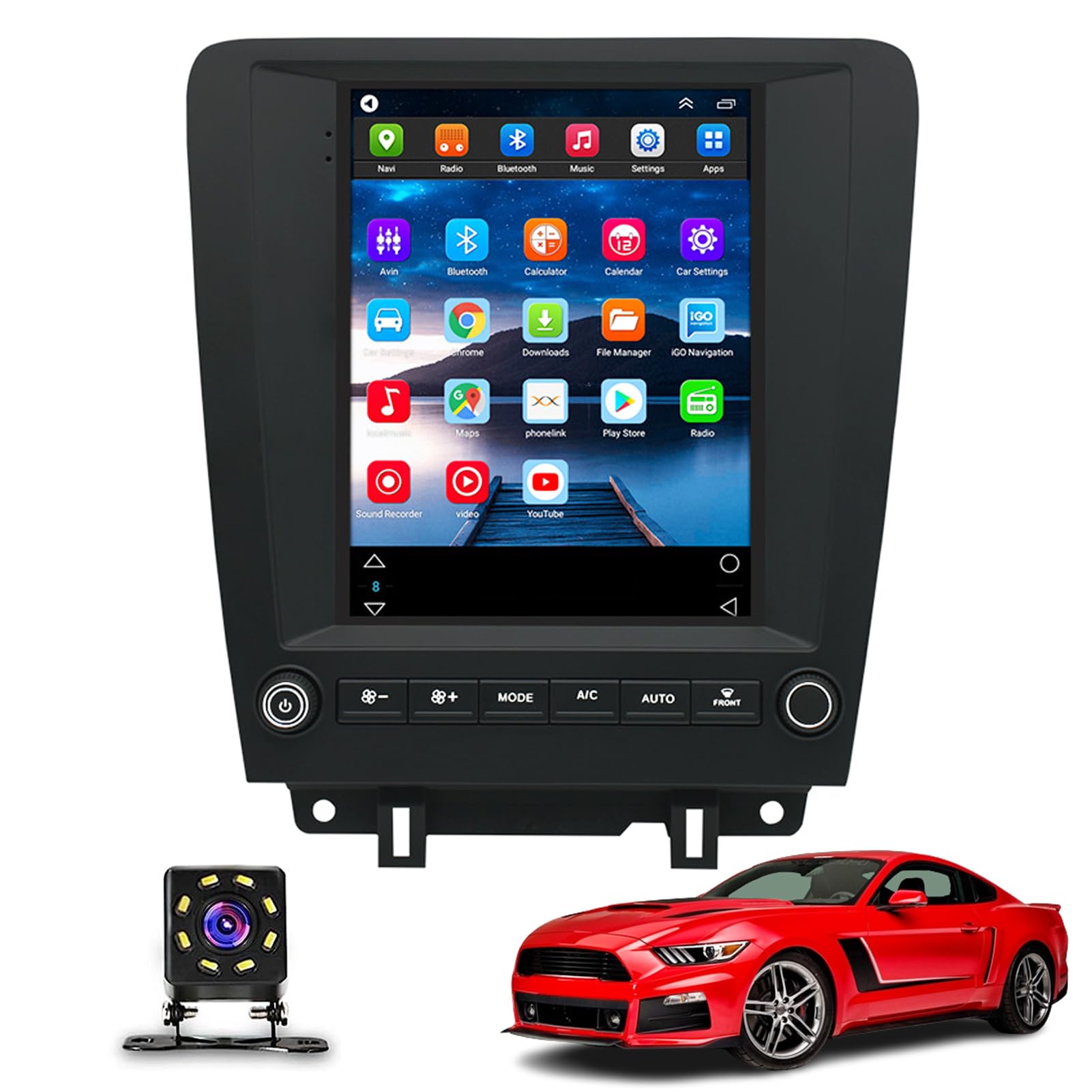 Amazon.co.jp: ASHOIH 互換品 ラジオ Android カーステレオ フォード