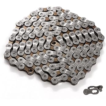 Bicycle Chain 116 Links 9-Speed Bike Chain Cycling Chains