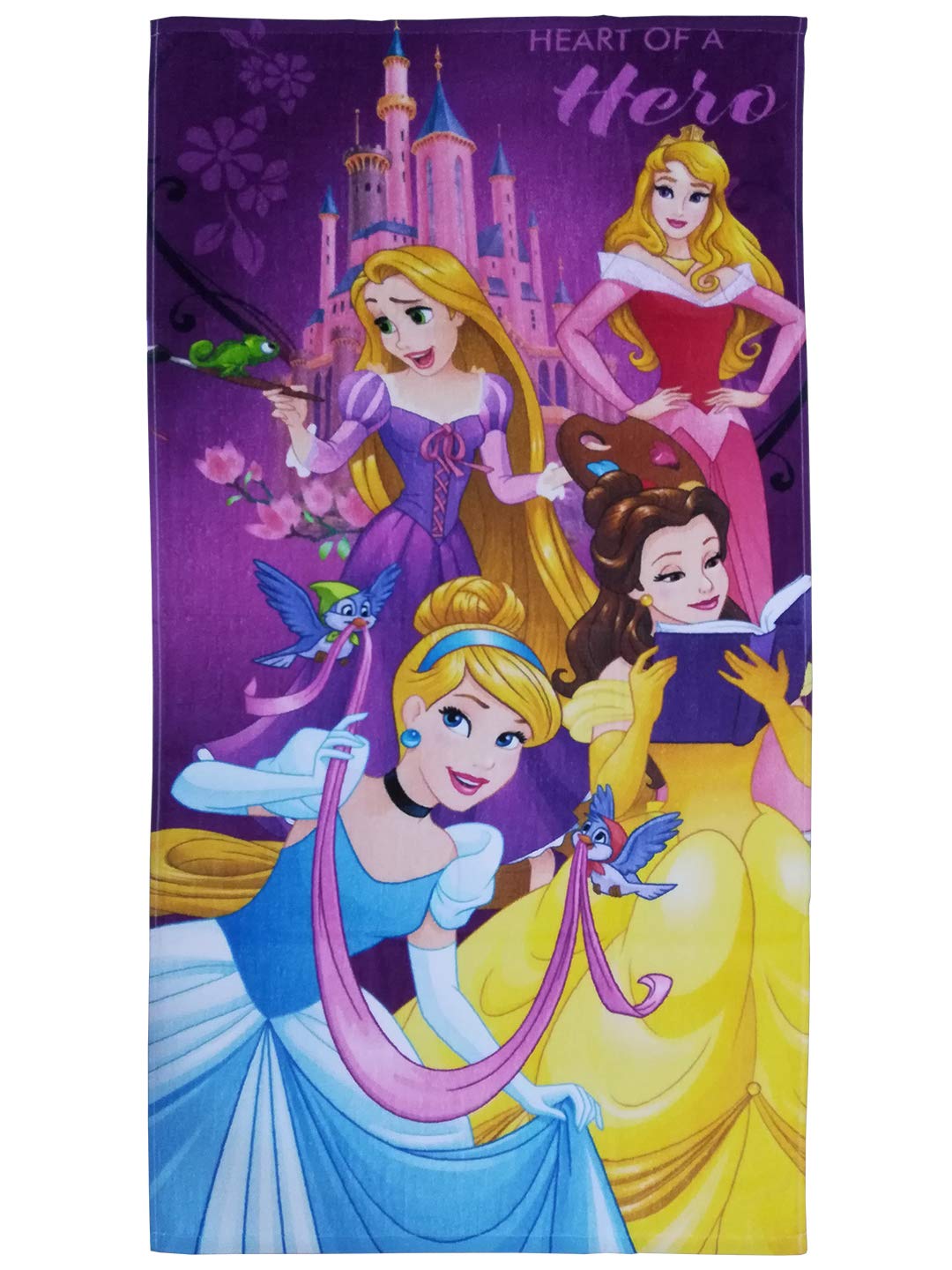 Athom Living Disney Discover Your Dreams Princess Kids Cotton Bath Towel 60x120 Cms (Pack of 2) offers donot miss 3 Athom Living Disney Discover Your Dreams Princess Kids Cotton Bath Towel 60x120 Cms (Pack of 2) offers donot miss