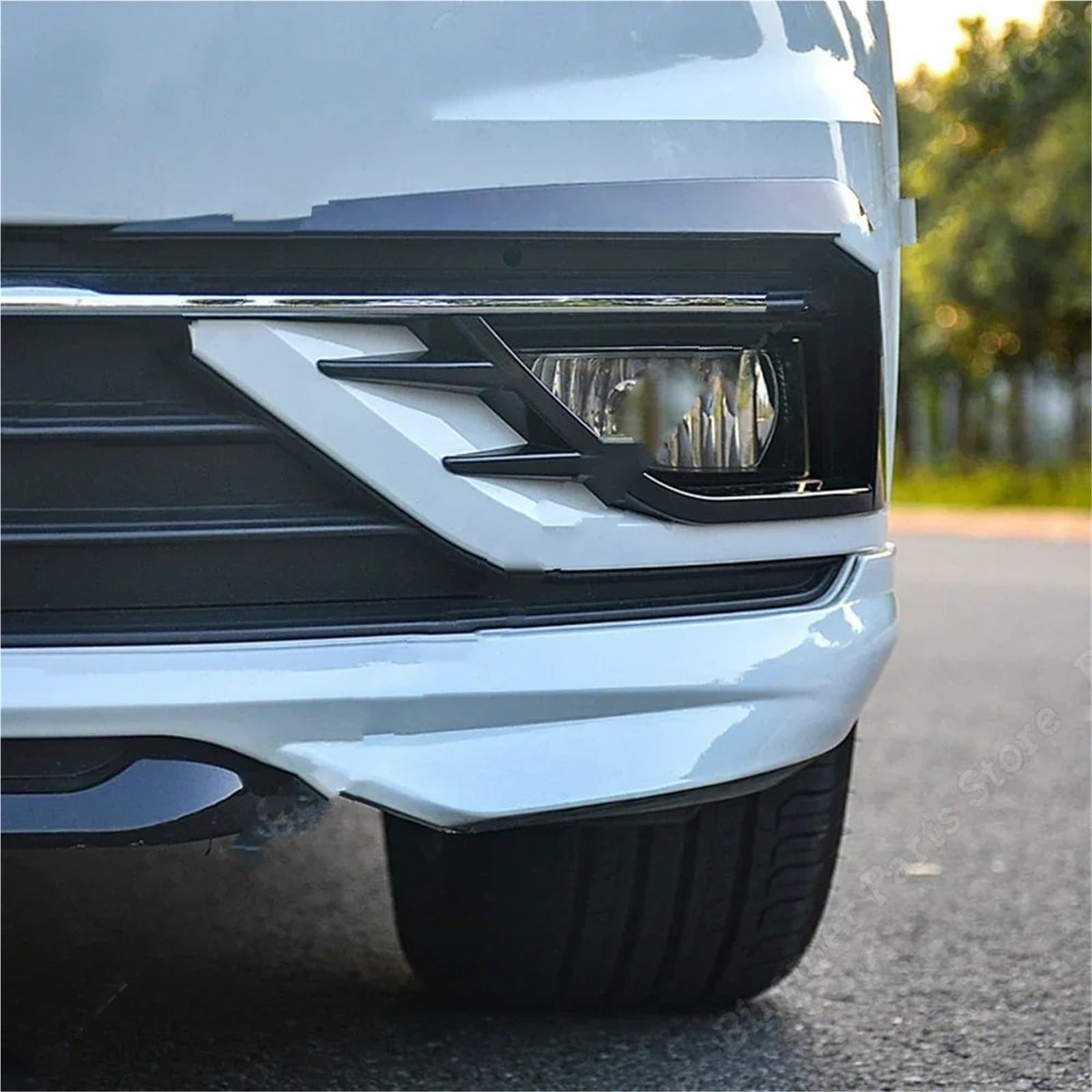 2 sztuki przednich osłon przeciwmgielnych zderzaka pasujących do Golfa 7 MK7 7.5 VII Facelift TSI TDI 2012-2020 Osłona przeciwmgielna Kratka samochodowa(MK7.5 Base)