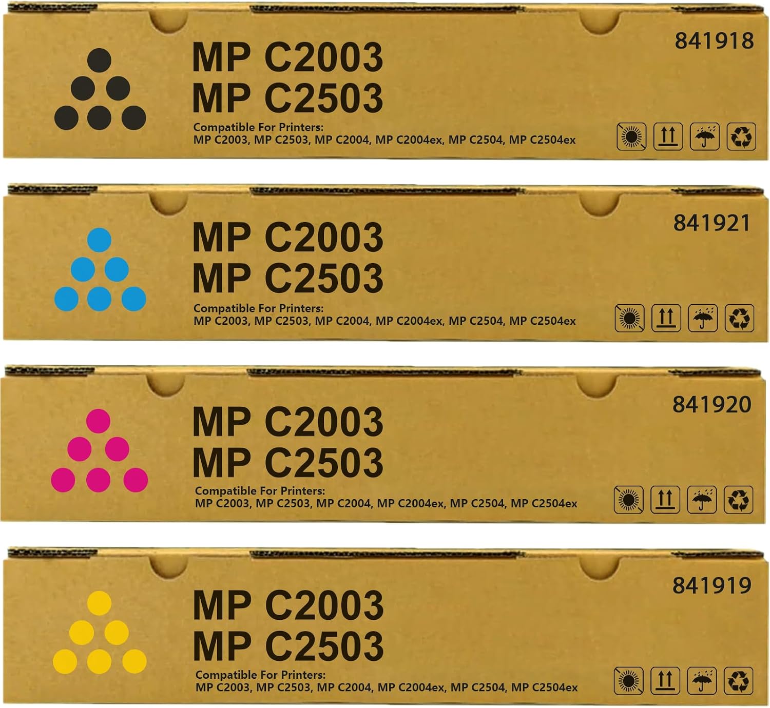 MX-500NT Toner Replacement for Sharp MX-500NT Black Toner Cartridge Compatible for Sharp MX-M283N MX-M363N MX-M363U MX-M453N MX-M453U MX-M503N MX-M503U Printers (2PACK, 40500 Pages)