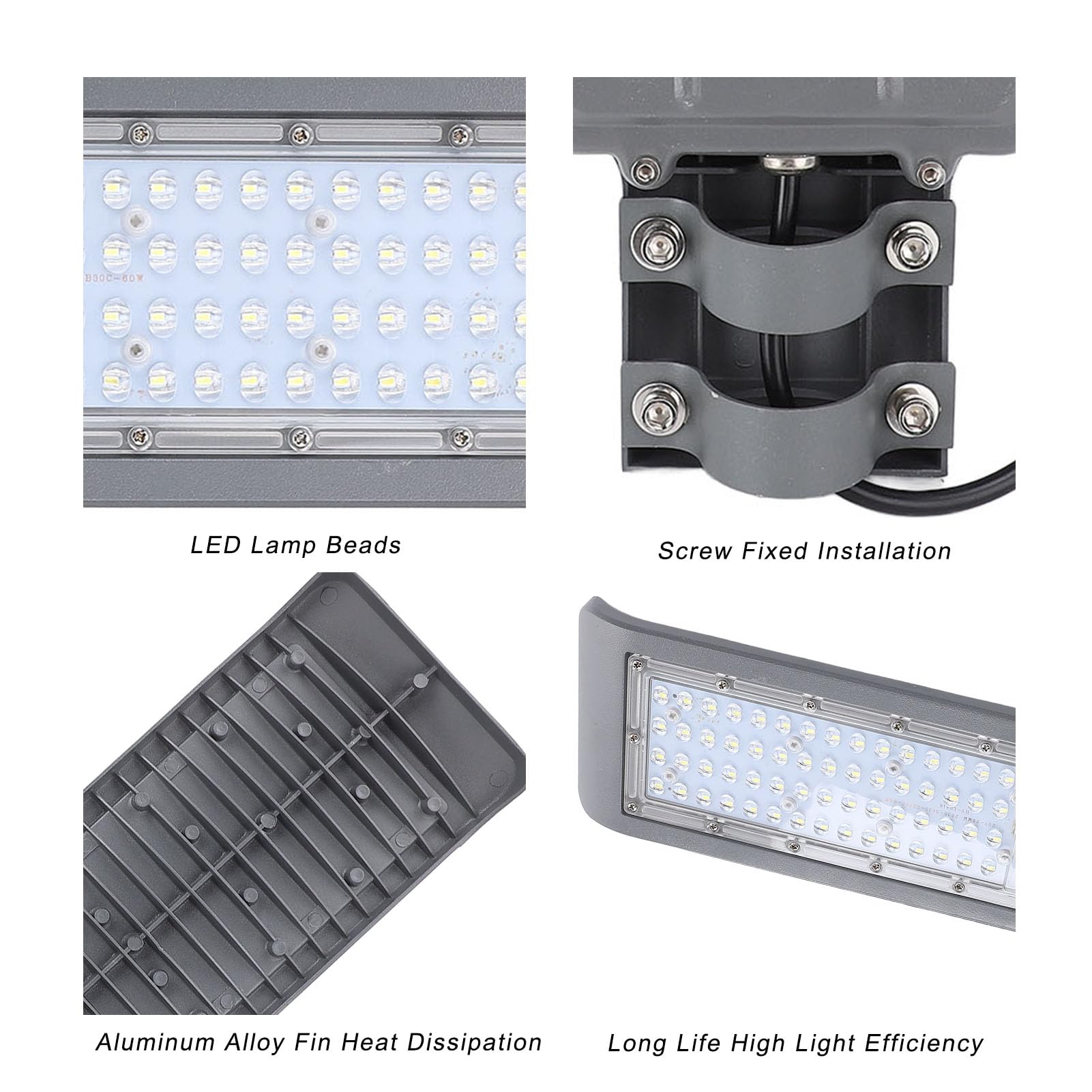 lampka Parkingowa LED 60W IP65 50000H do Montażu Zewnętrznego