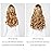 REECHO 20 1-pack 3/4 Full Head Curly Wave Clips in on Synthetic Hair Extensions HE008 Hair pieces for Women 5 Clips 4.5 Oz Per Piece - Dark Chocolate Brown