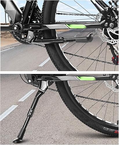 Miniatura 6 de LEICHTEN Soporte de bicicleta, altura ajustable de aleación de aluminio para bicicleta de carretera de 24 a 29 pulgadas, bicicleta deportiva,