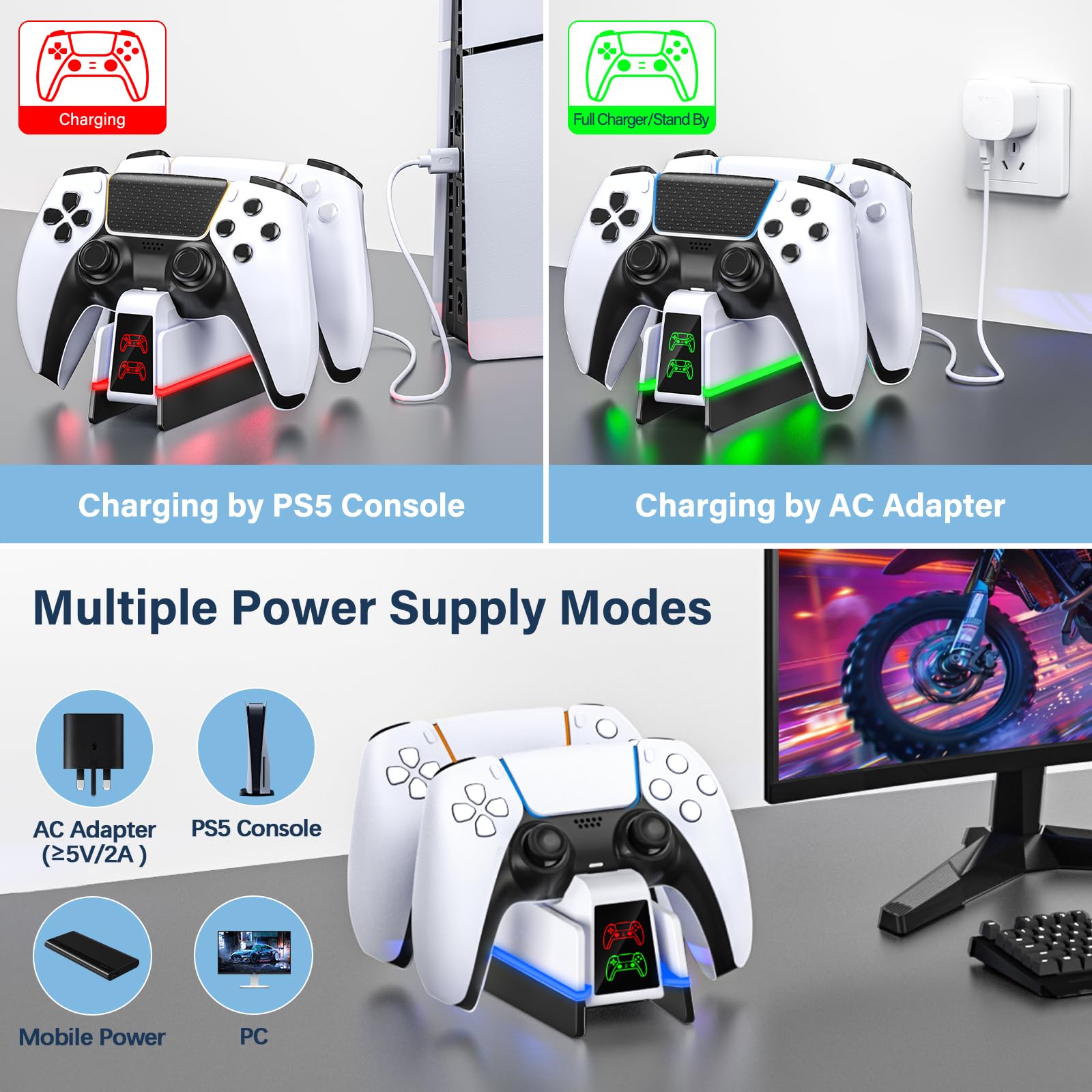 Amazon.co.jp: PlayStation 5 Dualsense / Dualsense Edge用PS5 