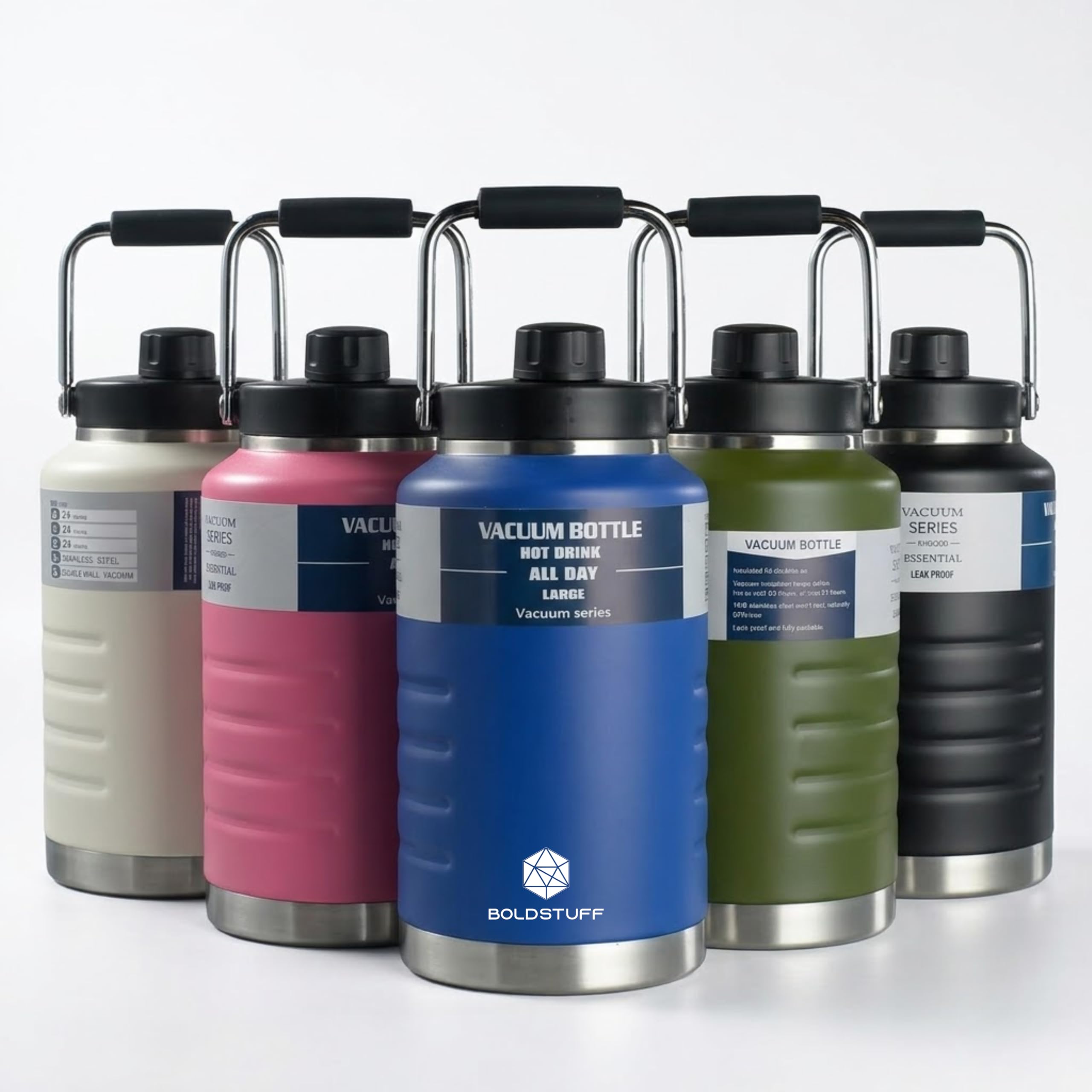 Thermosteel 2.1L Blue Insulated Jug with Magnet Lid - Image 1