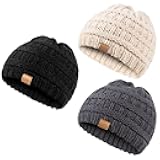 Baby Kids Winter Warm Hats, Infant Toddler Children Beanie Knit Cap Girls Boys