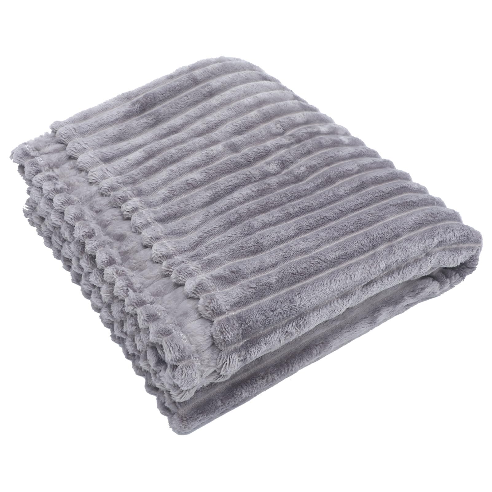 Jeté de canapé pour camping et voyage | Plaid gris foncé toutes saisons