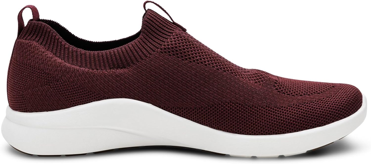 Aetrex Women’s Felicity Orthopedic Knit Slip On Sneakers Women– Arch Support Walking Shoes Women with Removable Insole, Lightweight EVA Cushioning for All-Day Comfort - Image 2