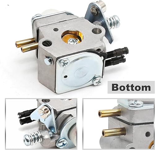 Miniatura 4 de Anxingo Repuesto de carburador C1U-K52 para recortadora Echo SRM-2100 SM-2100 SRM-3605 SRM-1501 SRM-3800 SRM-3100 SRM-2100SB, 2520013314 Reemplazo