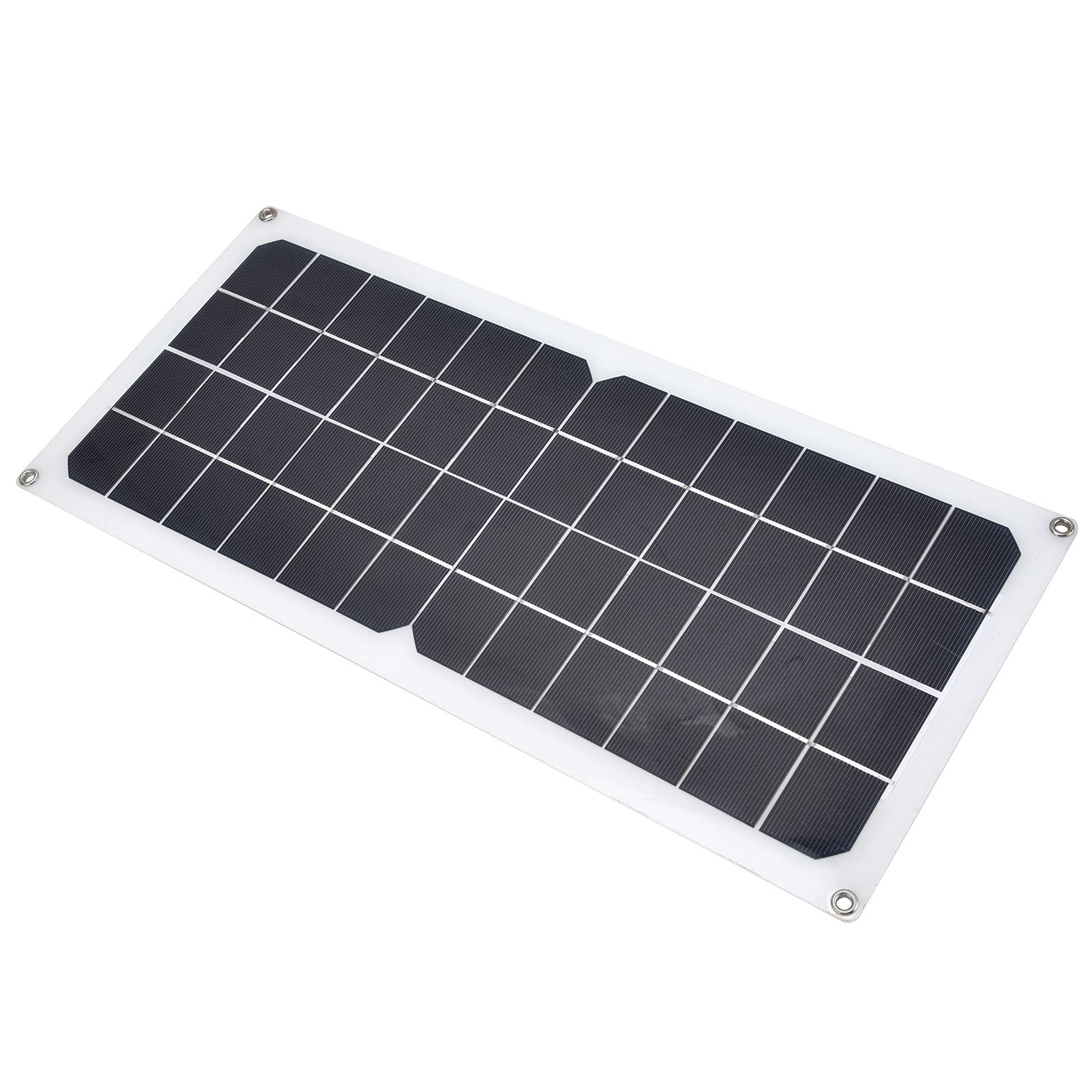Pannello Solare Fotovoltaico 10W con Kit Ventola Porte USB Femmina per Auto Barche Aerei Satelliti