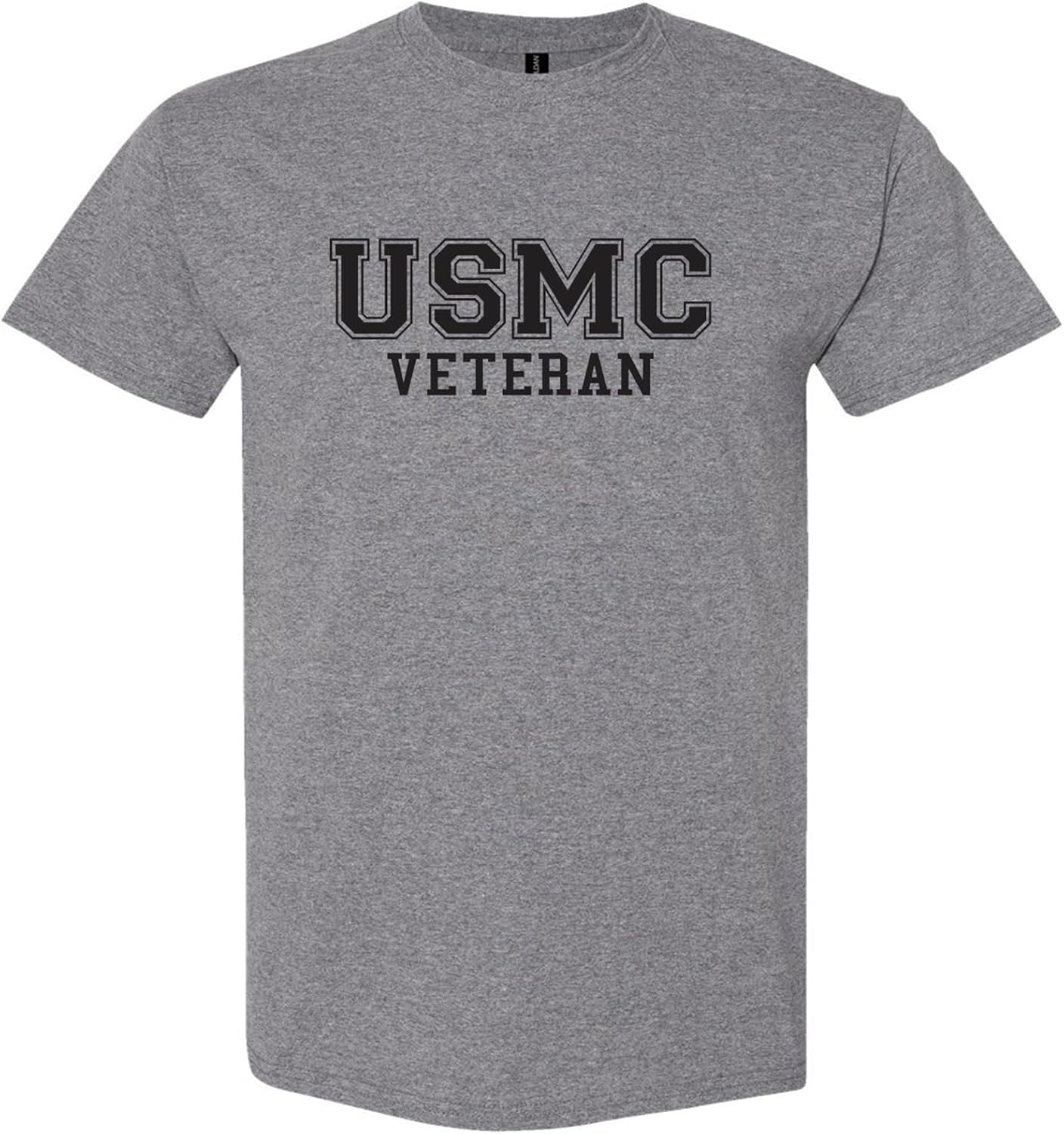 zerogravitee USMC Veteran Athletic Logo Marines Short Sleeve T-Shirt