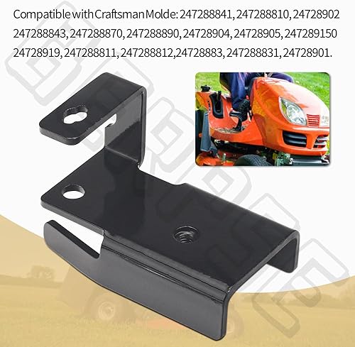 Miniatura 5 de 683-0254B-0637 Montaje de soporte de suspensión de cubierta para mano izquierda, color negro, sustituye a 683-0254-0691 683-0254B-0606