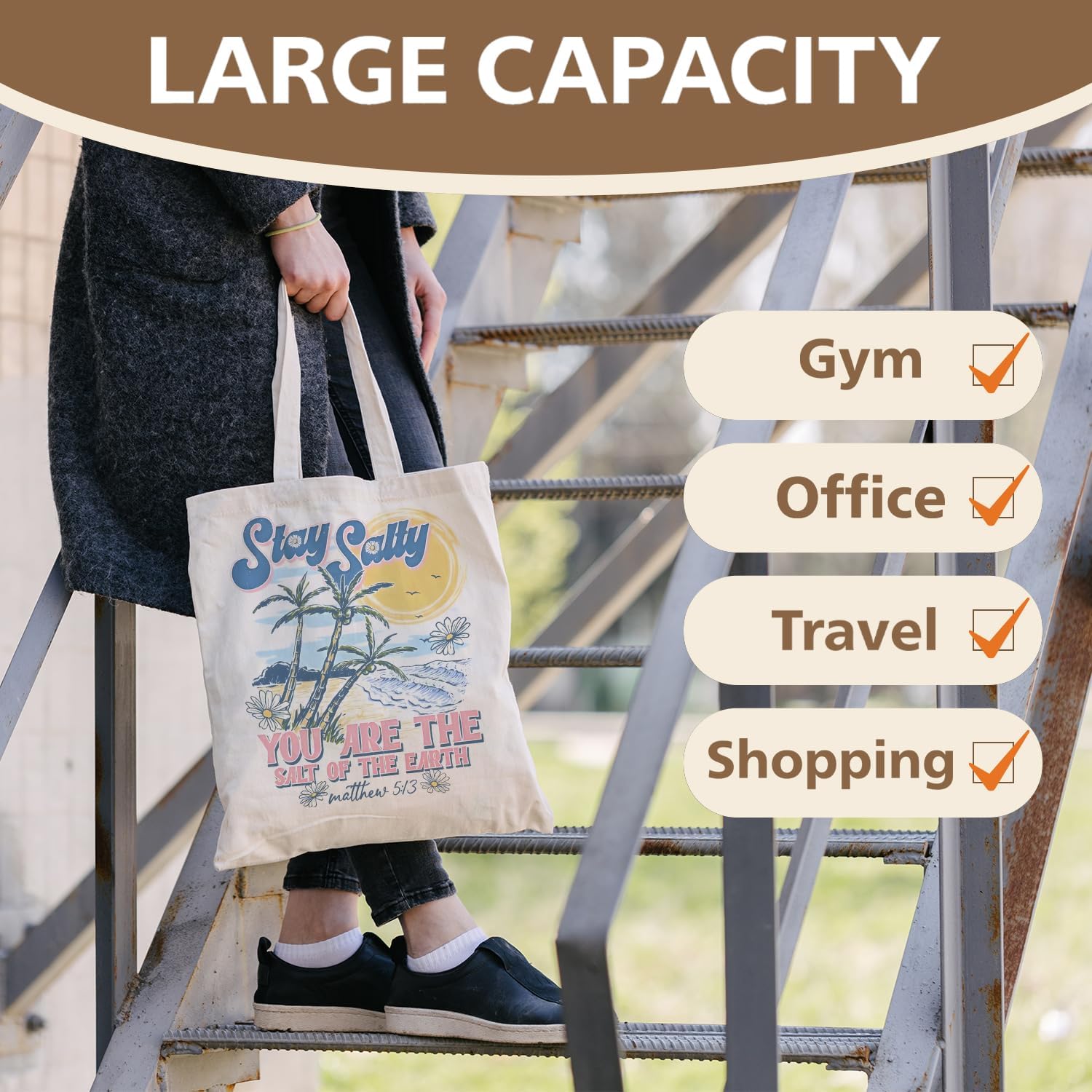 Summer Tote Bags for Women, Tote Bag Gifts, Tote Bag image 4