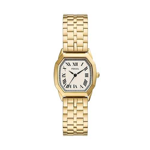 Fossil Women's Harlow Three-Hand Stainless Steel Bracelet Watch