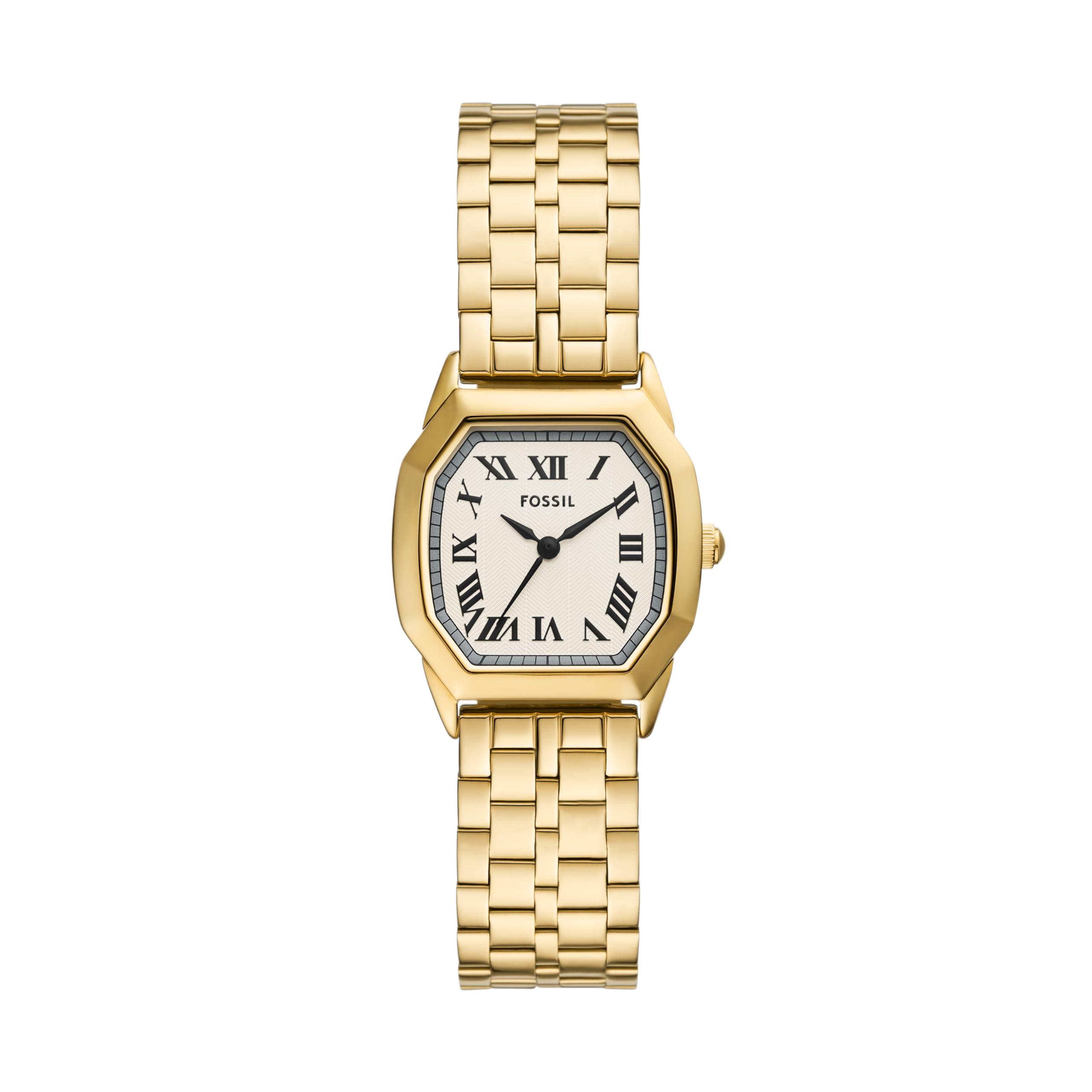Fossil Stainless Steel Analog Beige Dial Womens Watch-Es5361, Band Color:Gold (B0D936GPVL) Amazon Price History, Amazon Price Tracker