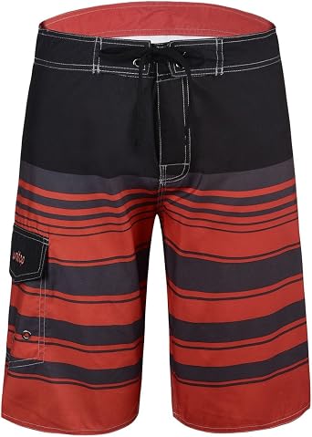 unitop Mens Board Shorts Summer Holiday Surf Trunks Quick Dry