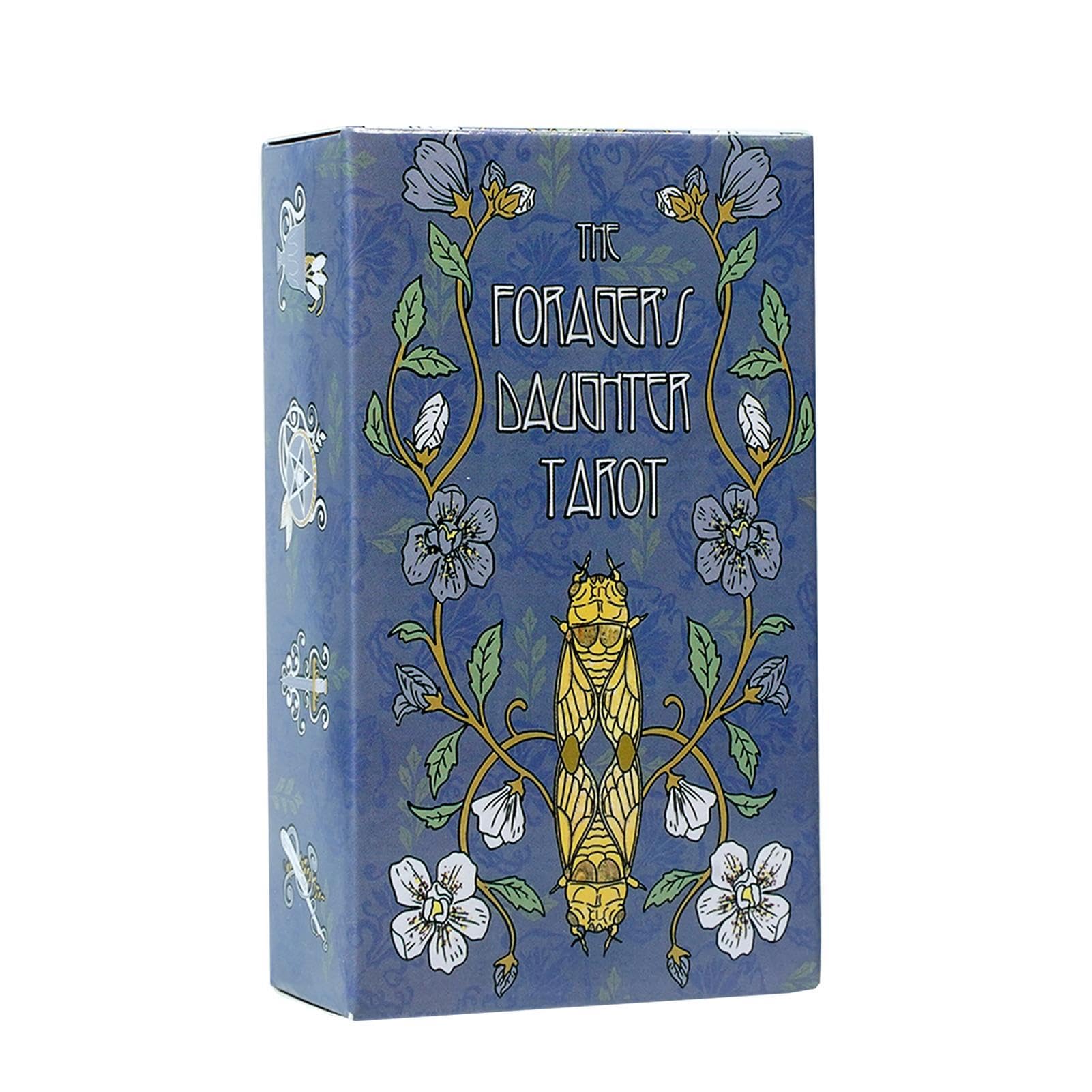 Tarot De 78 Cartas – Mazo De La Hija Del Recolector, Juego De Adivinación Misteriosa Con Ilustraciones Temáticas De La Naturaleza