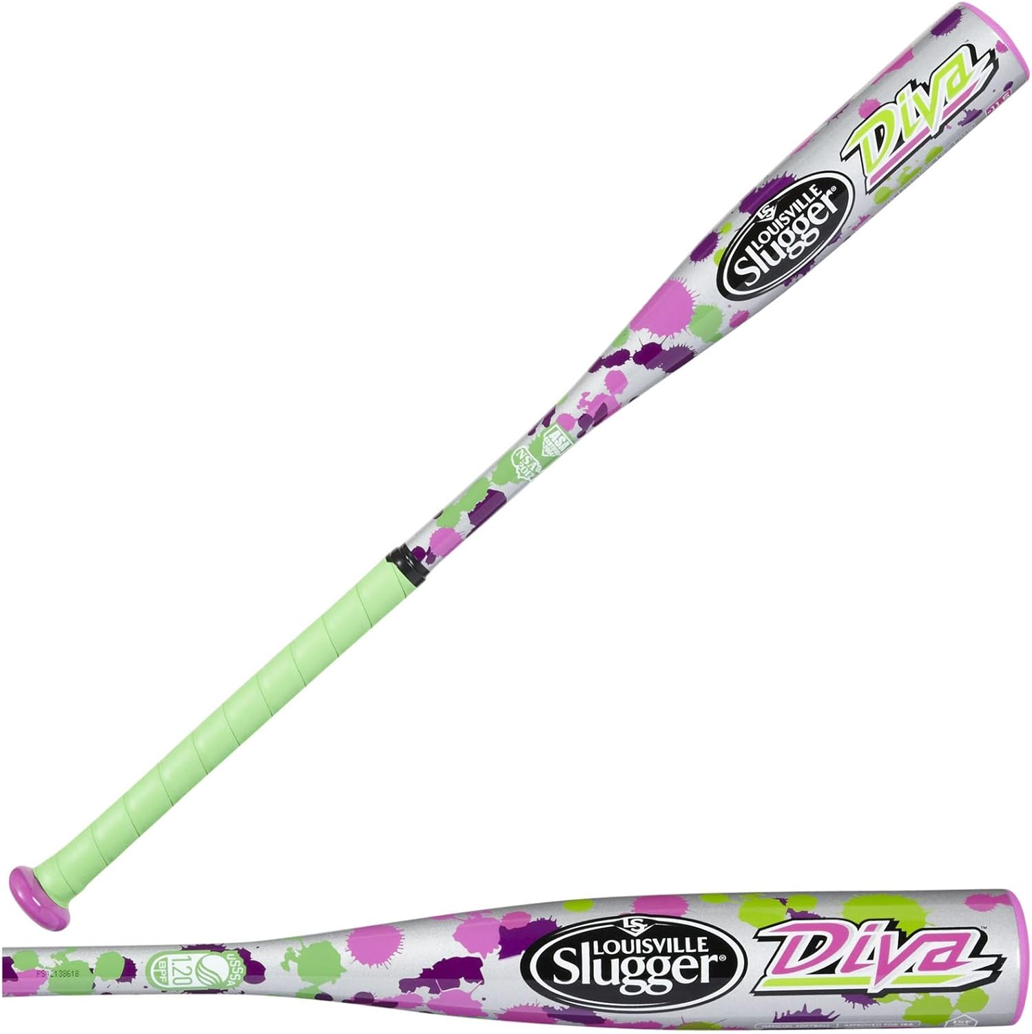 Louisville Slugger 2014 FP Diva (11.5) Softball Bat, 27Inch/15Ounce Fast Pitch