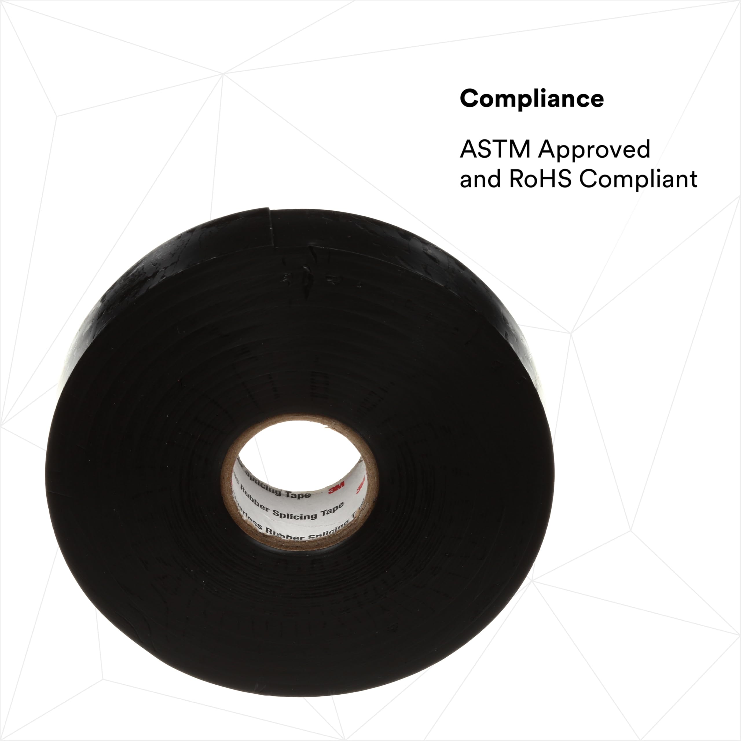 Amazon | 3M 自己融着絶縁テープ 2242 38mm×4.5m 2242 38 | ブチル