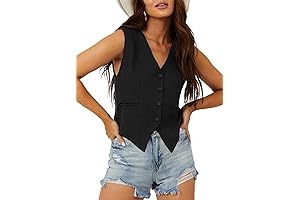 Women's Black Vest Top: The Epitome of Chic and Comfort