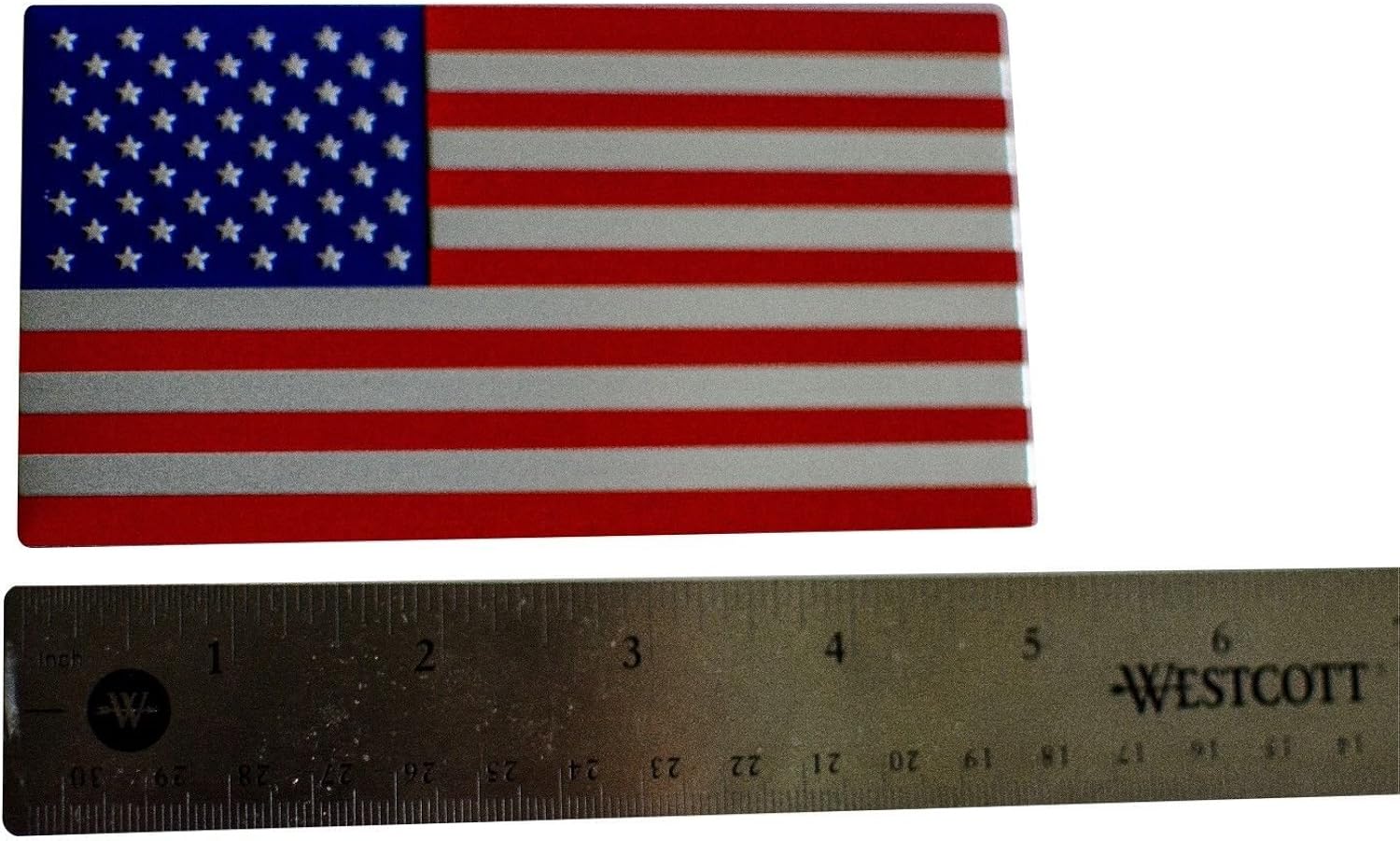 Riley Express American Flag Car Stickers