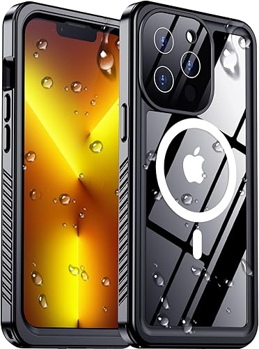 Miniatura 15 de Red2Fire Funda Magnética para iPhone 15 Plus Funda para iPhone 14 Plus Transparente, [Compatible con MagSafe][Protección contra Caídas de Grado