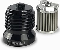 Vista 8 de PC Racing FLO Filtro de Aceite Reutilizable Tipo Rosca PCS4BC – Negro con Aletas Pulidas, Filtro de Alto Flujo para Motores Harley Touring, Street