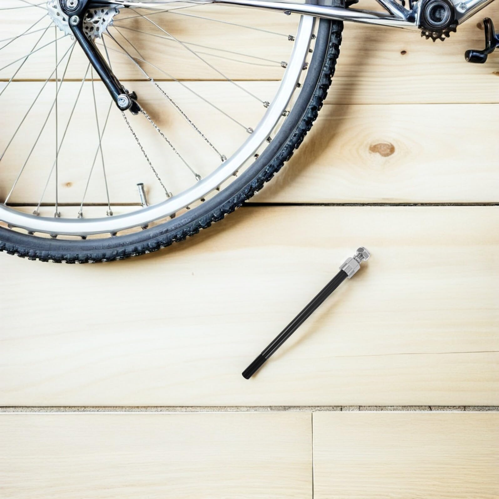 Adapter Do Przyczepki Rowerowej Wałek Osi Lekki i Wytrzymały Aluminiowo-stalowy Trzpień Do Przyczep dla Rowerów Górskich i Ładunkowych