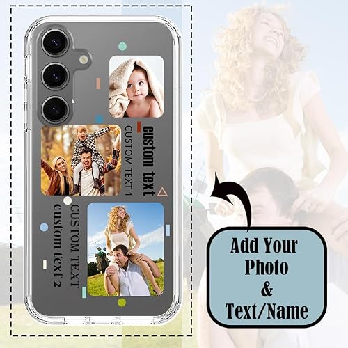 Vista 60 de Funda transparente 3 en 1 diseñada para teléfono Galaxy S21, Plus/Ultra/FE 5G Samsung, capas protectoras híbridas [protector de pantalla] Borrar 05