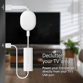 PCケーブル・コネクタ Google Chrome cast Amazon.co.jp: Mission Cables Chromecast with Google TV 専用