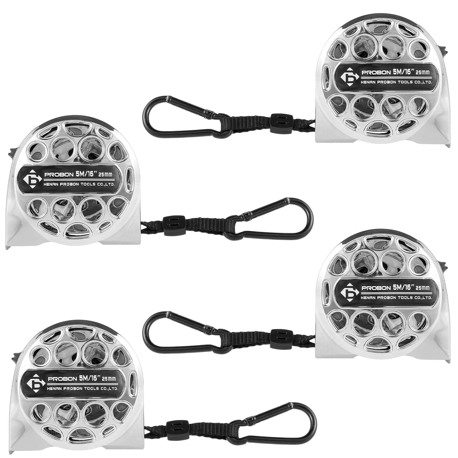 Stainless Steel Retractable Measuring Tape 16 FT Tape Measure Double Sided Easy Read Measuring Tape Waterproof Tape Measure for Household Agricultural Industrial Woodworking (4)