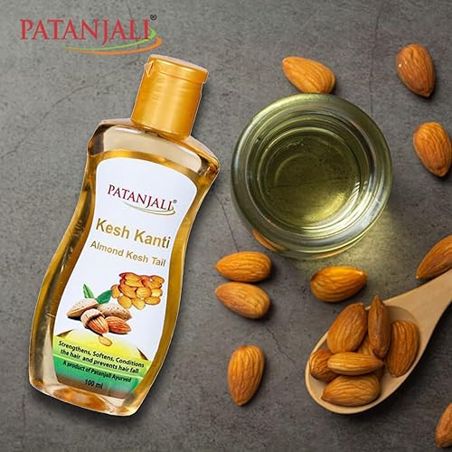 Miniatura 5 de patanjali Kesh Kanti Aceite de Almendra para el Cabello - 3.4 fl oz / 3.38 fl oz