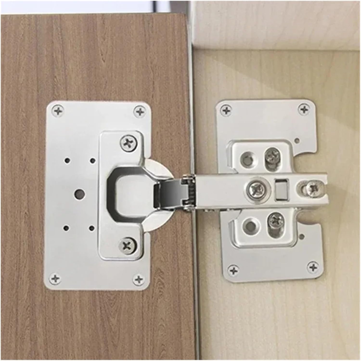 Frame Concealed Cabinet Door Hinge Stainless Steel Cabinet Hinge Furniture Door Accessories(1PCS)