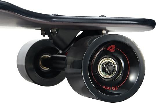 Retrospec Rift Drop-Through Longboard Skateboard Complete Canadian Maple Wood Cruiser w/Drop-Through Trucks for Commuting, Cruising, Carving & Downhill Riding