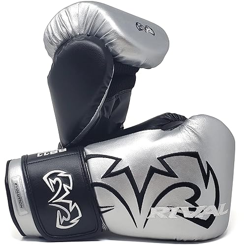 RIVAL Boxing RB11 Evolution Heavy Bag Gloves, with a High-Density, Power-Transmitting Foam and Microfiber Outer