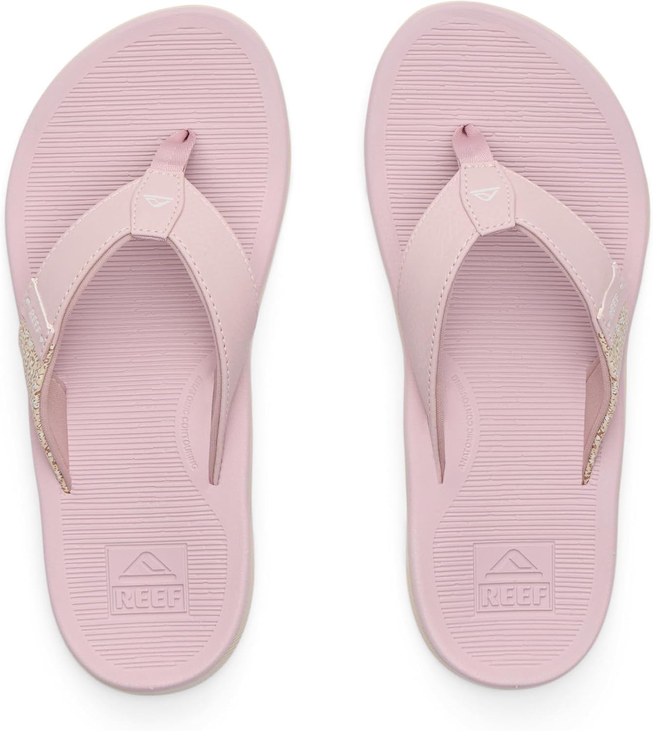 REEF Santa Ana Womens Flip Flop, Arch Support, Water Friendly, Non Marking Outsole