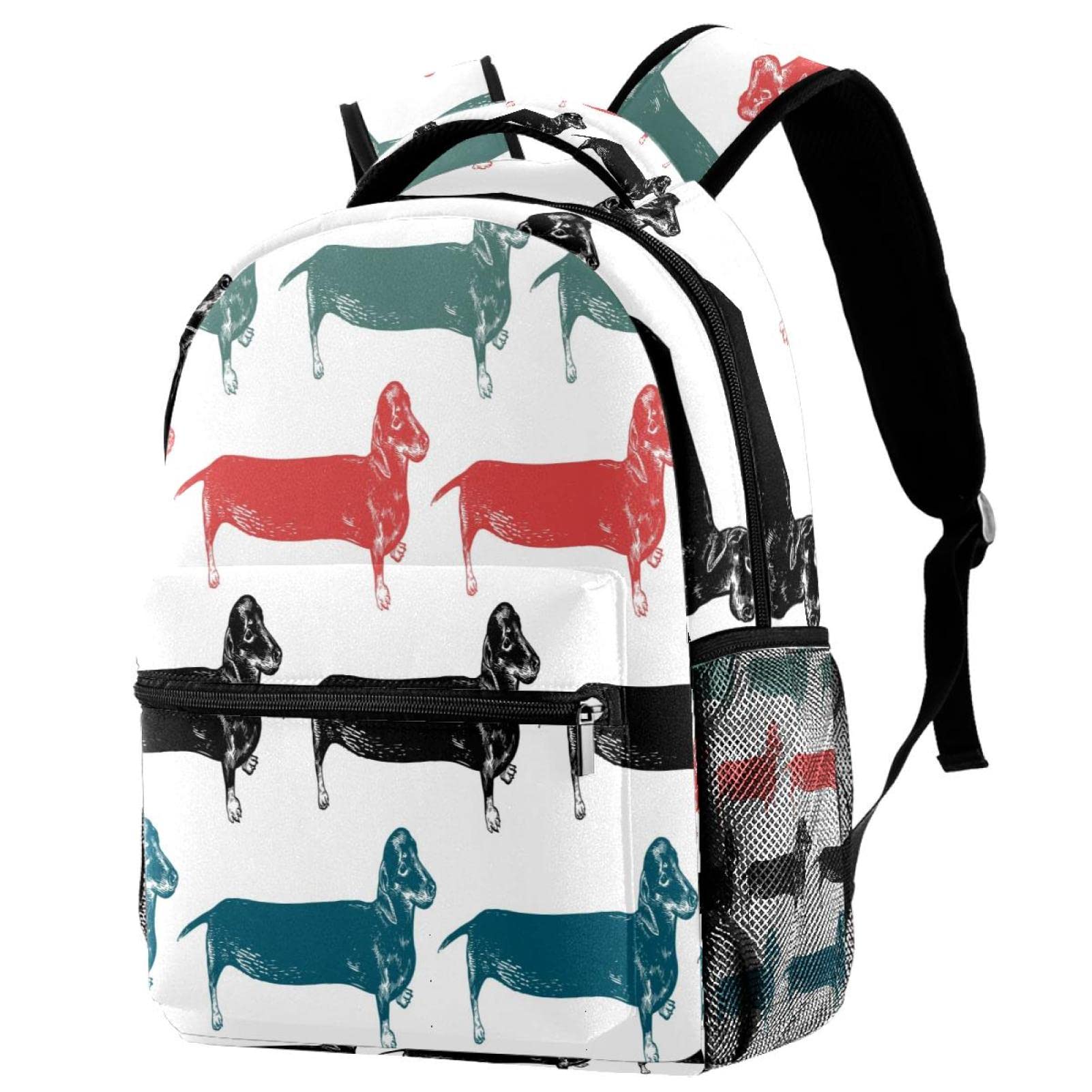 Sac à dos voyage pour chiens Teckels de qualité supérieure avec gourde - 7