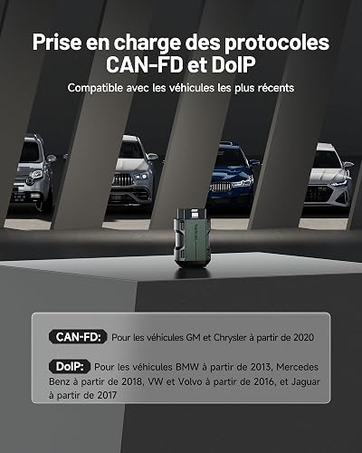 TOPDON TopScan Master Valise Diagnostic Auto Bluetooth avec Assistant IA - 9