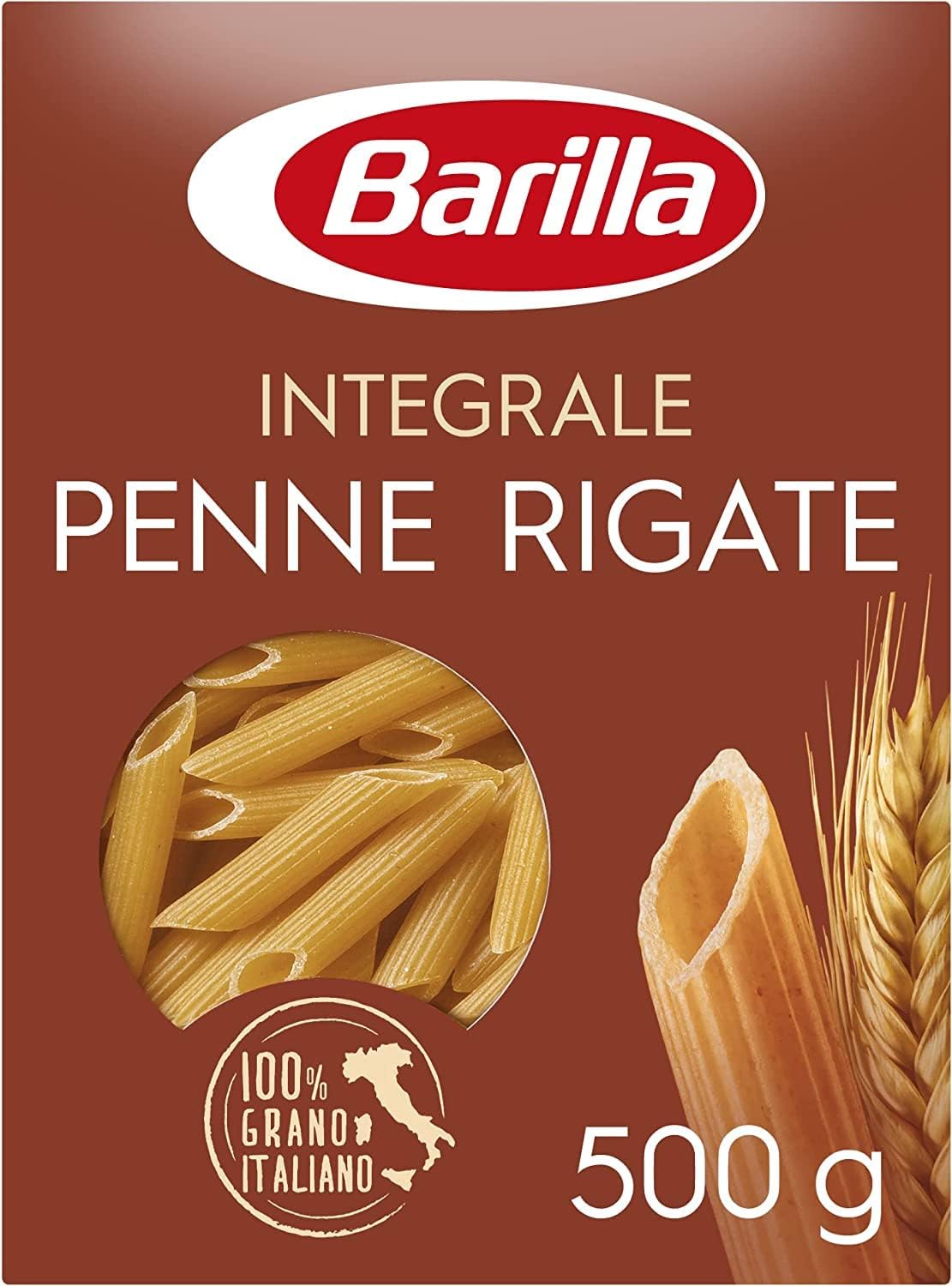 Italian Gourmet Pâtes Barilla Integrale Assortiment 14 x 500 g (7 kg), Pâtes Complètes Italiennes, Formats Variés (Penne, Fusilli, Farfalle, etc.), Source de Fibres + Italian Gourmet Polpa