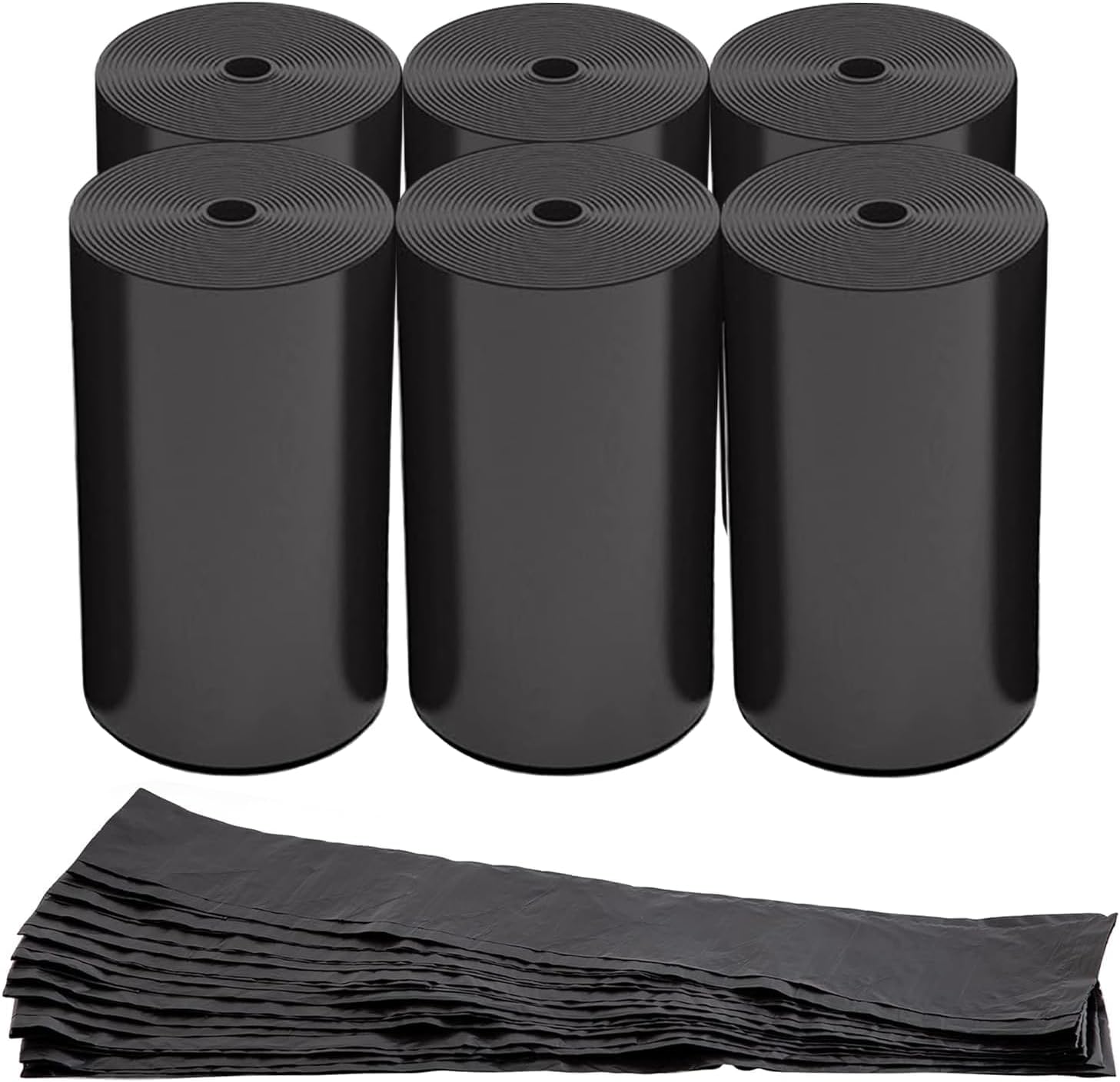The Pets Company Dog Poop Bags, Dog Waste Pick Up Biodegradable Garbage Bags, Large 180 Count, Multicolor