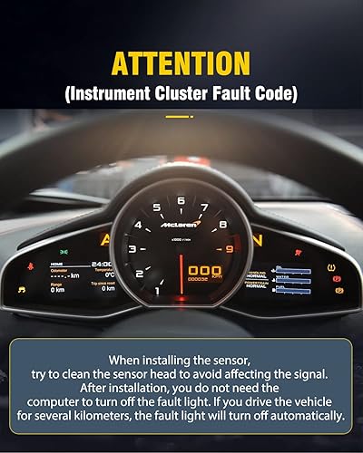 Miniatura 7 de OCPTY 4 unids ABS sensor izquierdo derecho delantero trasero apto para 2012-2015 para Mercedes-Benz C250 2008-2014 para Mercedes-Benz C300 2008-2015