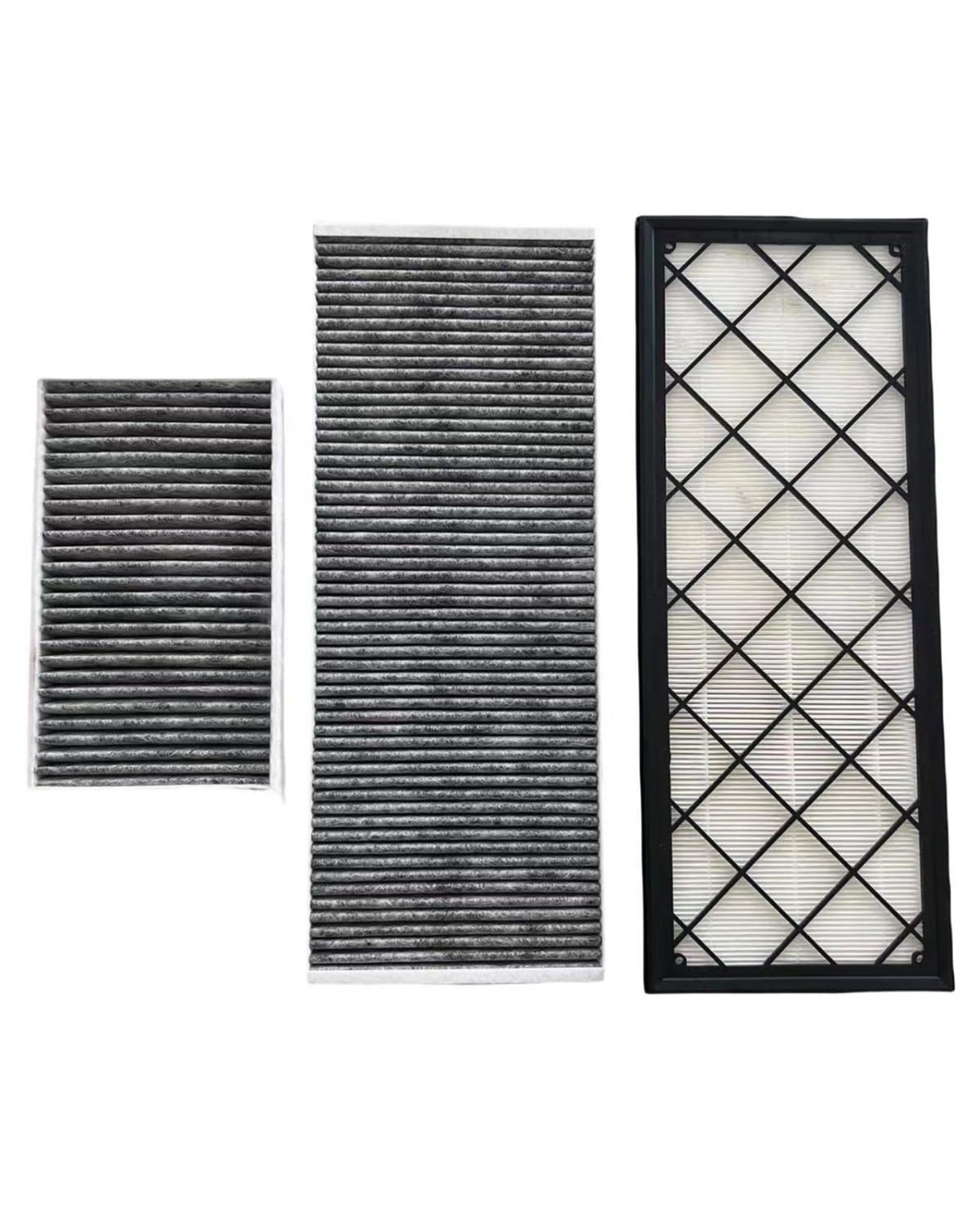 Filtro abitacolo a Carboni Attivi per Modello Y 1658376-00-A, Set Completo di Sei filtri per climatizzatore Auto.