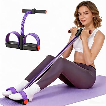 Pedal Resistance Device with Handles, Pedal Resistance Band Trainer