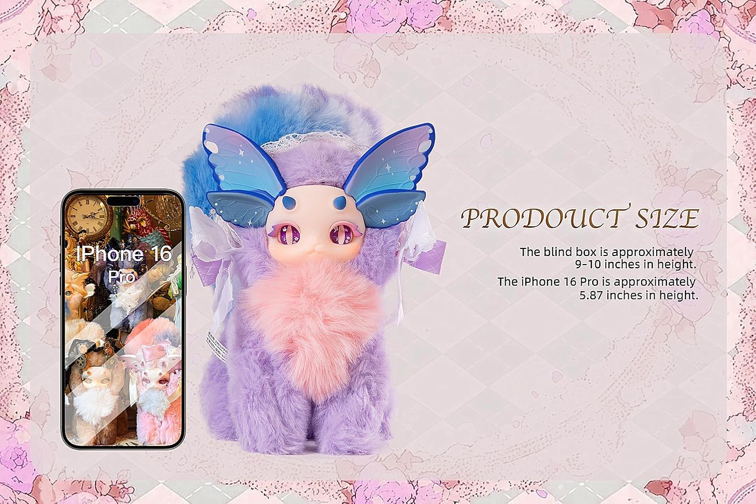 Maomaolong Plush Blind Box, Plush Figure Toys 1PC (1 of 7 Possible Styles) Collectible Birthday Gifts 7 in - Image 4