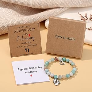 Amazon.com: TONY & SANDY First Mothers Day Gifts for New Mom