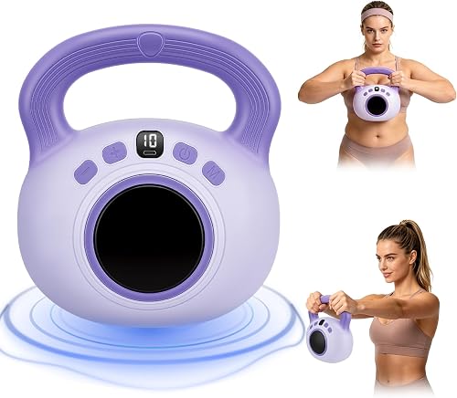 Haltère Vibrante Électrique 9-en-1 de 1,4kg pour Femmes 