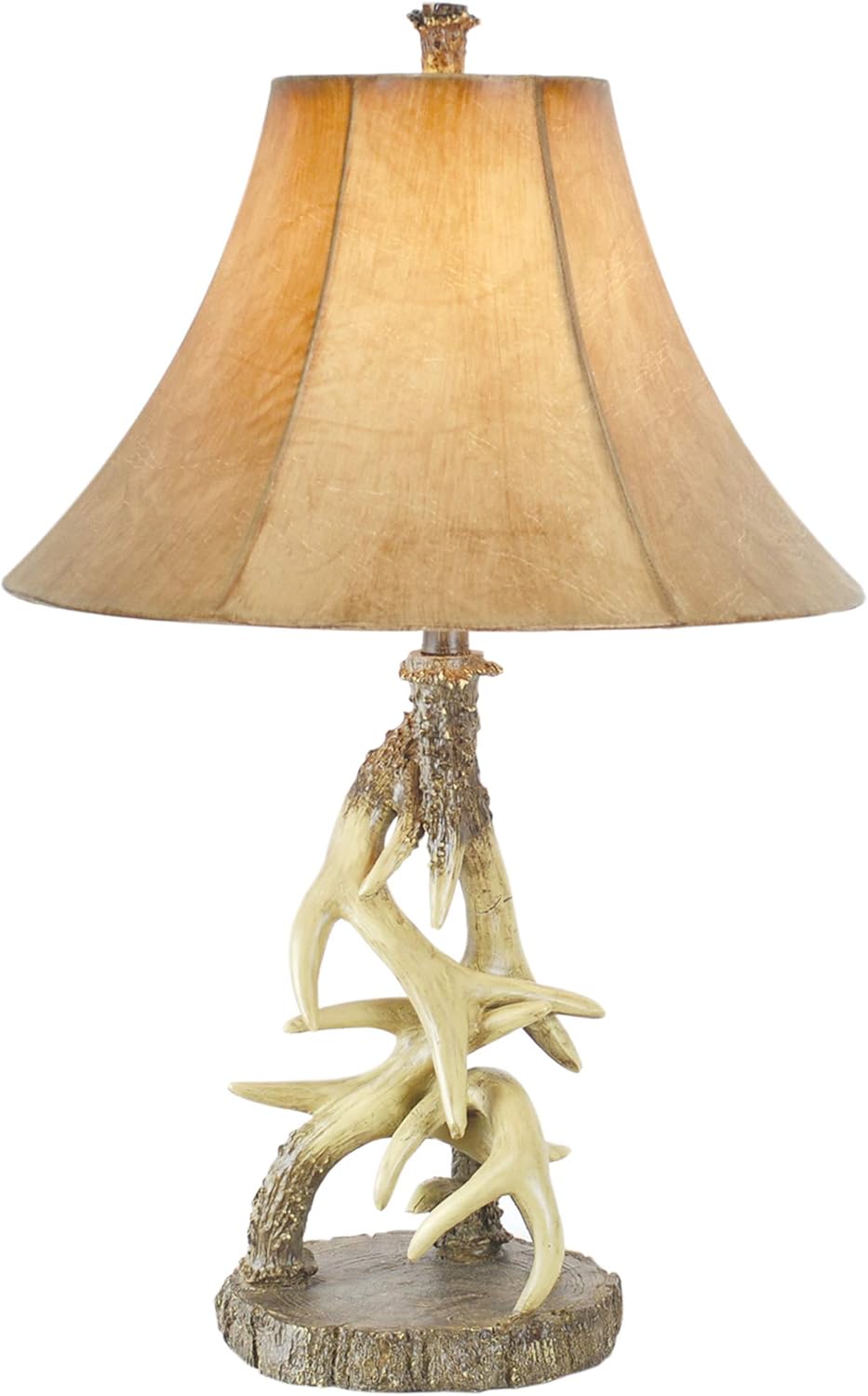 ANTLER TABLE LAMP 29.5""H ANTLER FINISH [Misc.]