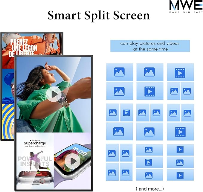Monitor Táctil 43 Pulgadas FHD Pantalla Plana Digital Signage miniatura 4